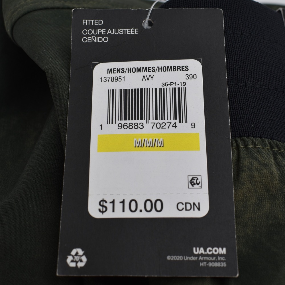 Under Armour Men's Elite Tapered Print Pants Men's Medium Green Camo 1378951-390 - Picture 6 of 8